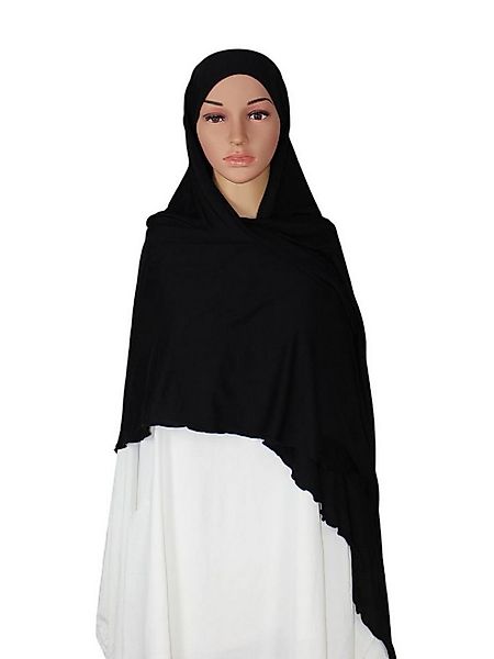 Aymasal Kopftuch XXL Jersey luxuriance Hijab mit integriertem Bone Scarf Ko günstig online kaufen