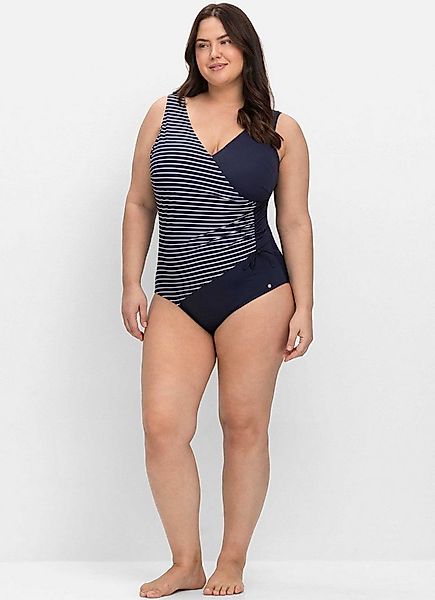 Sheego Badeanzug Badeanzug (1-St) günstig online kaufen