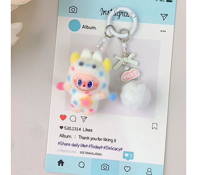 suebidou Schlüsselanhänger Labubu inspirierter niedlicher Anhänger für Tasc günstig online kaufen