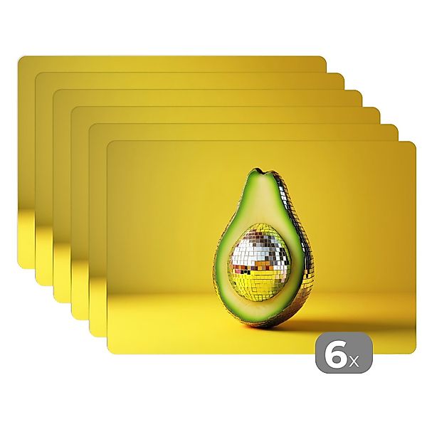 MuchoWow Platzset Avocado - Discokugel - günstig online kaufen