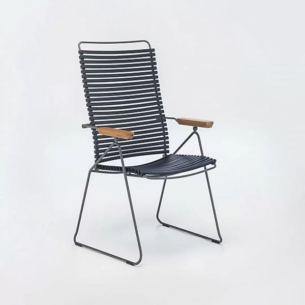 Outdoor Stuhl Click verstellbare Rückenlehne pastell hellblau günstig online kaufen