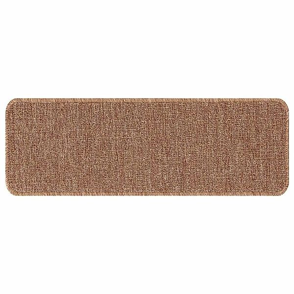 vidaXL Rutschfeste Treppenmatten 15 Stk Gelb 60 x 25 cm PP 4019808 günstig online kaufen