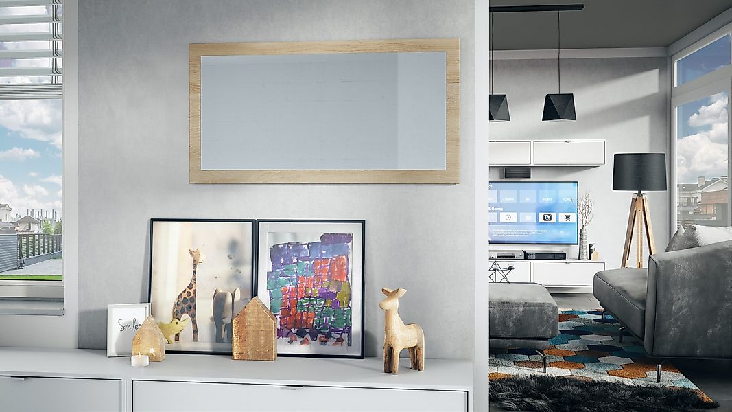 Vladon Wandspiegel Lima V2 (Wandspiegel, mit günstig online kaufen