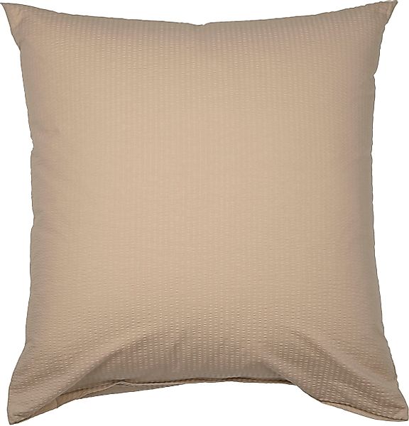 Janine Kissenhülle Mako-Soft-Seersucker Kissenhülle Kiss. 80x80 günstig online kaufen