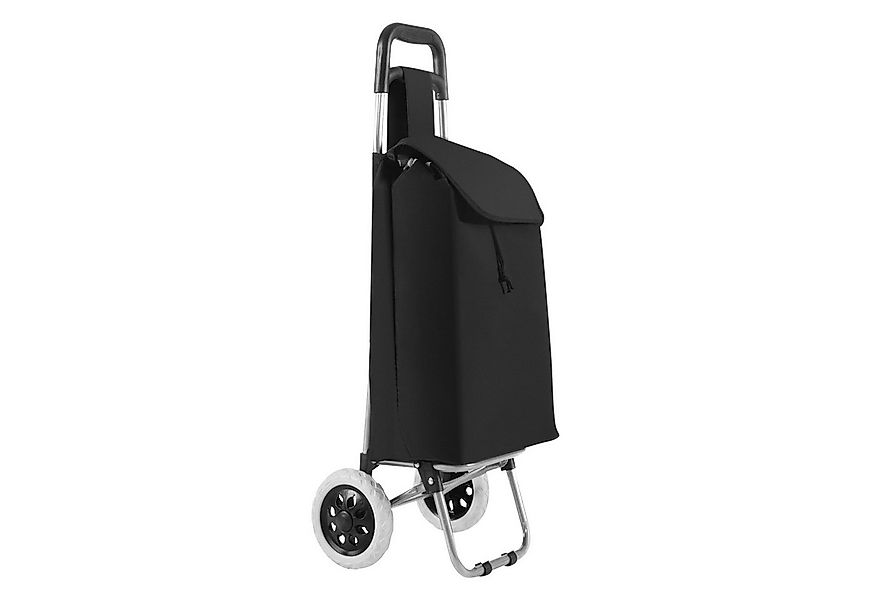 COSTWAY Einkaufstrolley Einkaufswagen, 35L, klappbar & rollbar, bis 35 kg günstig online kaufen