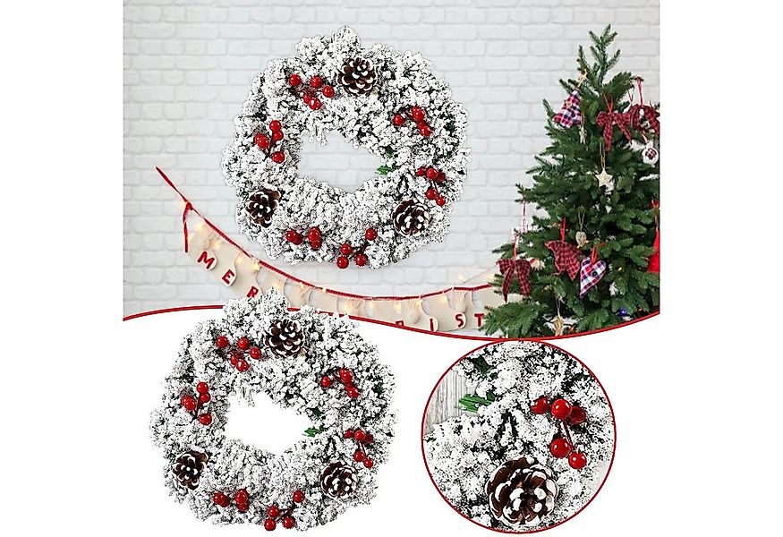 Kunstkranz Weihnachtskerzenkranz, Weihnachtskranz, Dekokranz, Coonoor, Türk günstig online kaufen