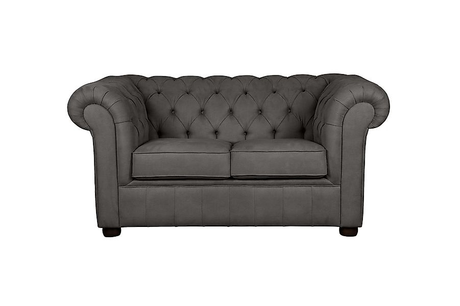 Home affaire 2-Sitzer "CHARENTE, Chesterfield-Sofa, Wellenfederung, Maße: B günstig online kaufen