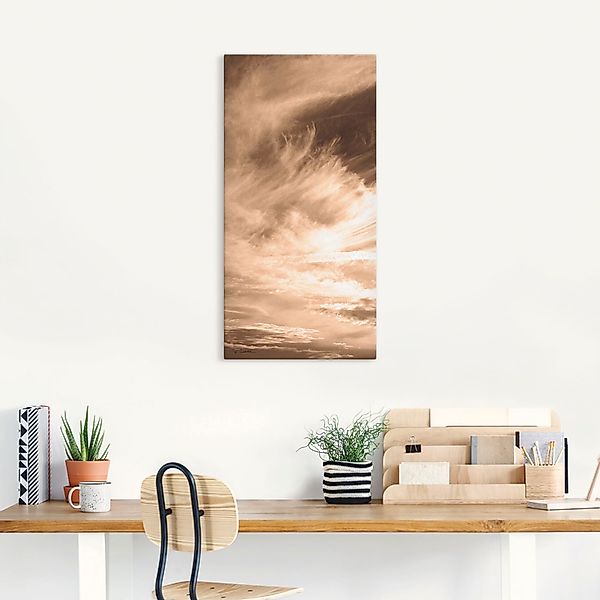 Artland Wandbild "Die Elemente: Luft", Zen, (1 St.), als Alubild, Outdoorbi günstig online kaufen