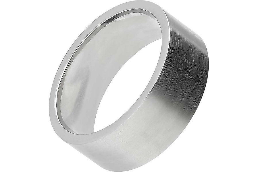 FILANGO Fingerring Edelstahl Ring MATT (Ringe, 1-tlg) günstig online kaufen