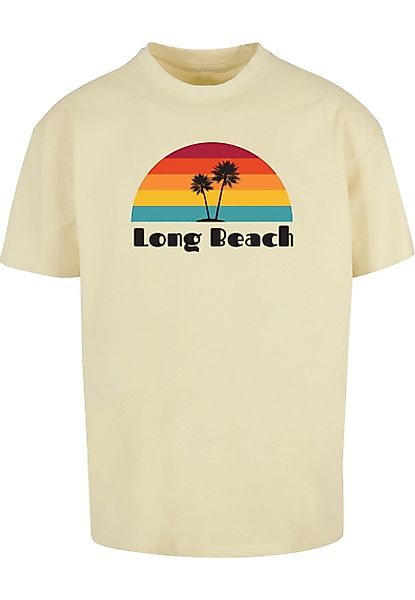 Merchcode T-Shirt Merchcode Herren Long Beach günstig online kaufen