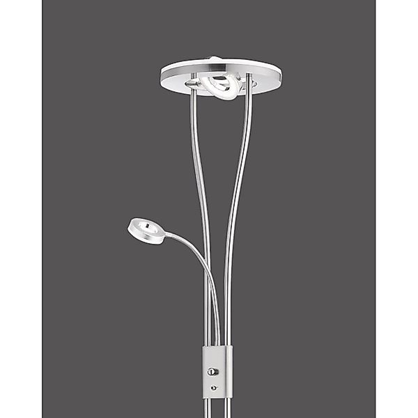 JUST LIGHT Stehlampe »HELIA« LED-Board 1 Stk. Warmweiß LED, dimmbar über Dr günstig online kaufen