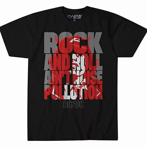 Liquid Blue T-Shirt AC/DC - Noise Pollution mit lizensiertem Print günstig online kaufen