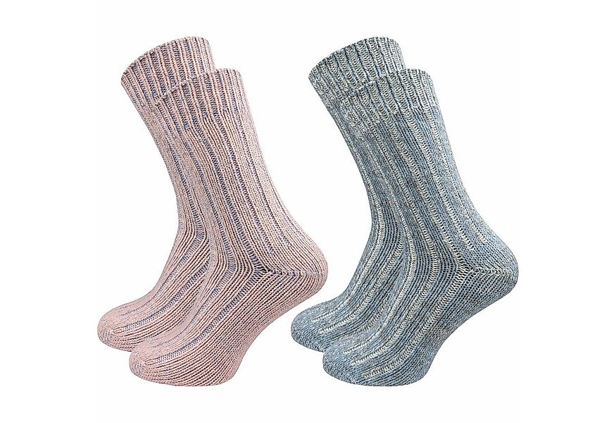 GAWILO Norwegersocken für Damen - Extra warm & weich dank Wolle - Dicke Win günstig online kaufen