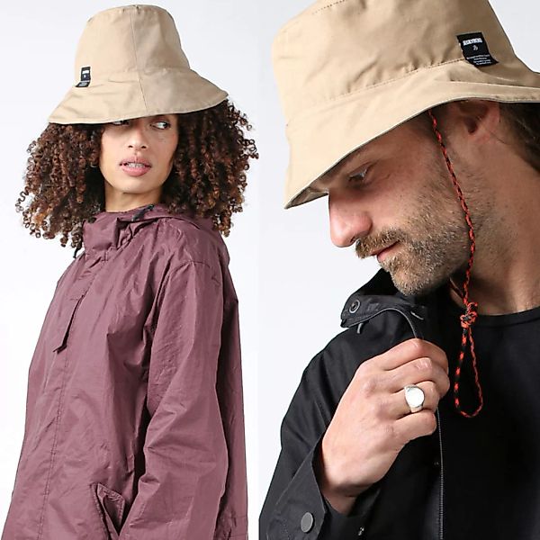 Unisex Hut Im Bucket Hat-style Aus Bio-baumwolle Von Jeckybeng In Caramelfa günstig online kaufen