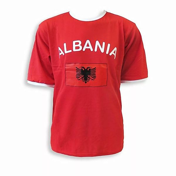 Sonia Originelli T-Shirt Fan-Shirt "Albania" Unisex Fußball WM EM Herren T- günstig online kaufen