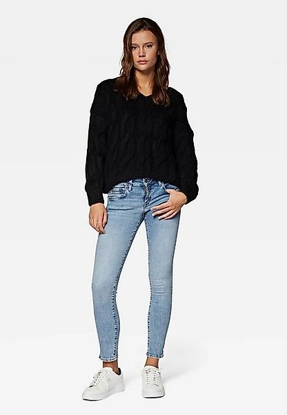 Mavi Strickpullover Strick Struktur Langarm Basic V NECK V NECK SWEATER günstig online kaufen