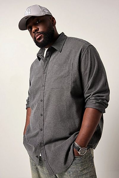 STHUGE Businesshemd Flanellhemd Langarm Modern Fit günstig online kaufen