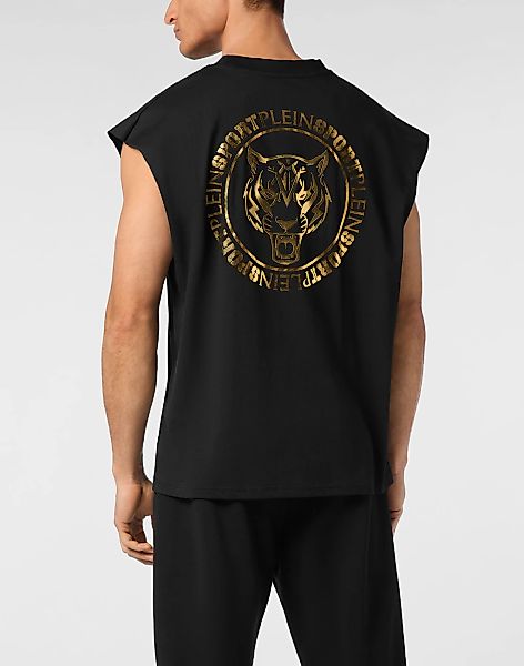 PLEIN SPORT T-Shirt "Tanktop T-shirt Label" günstig online kaufen
