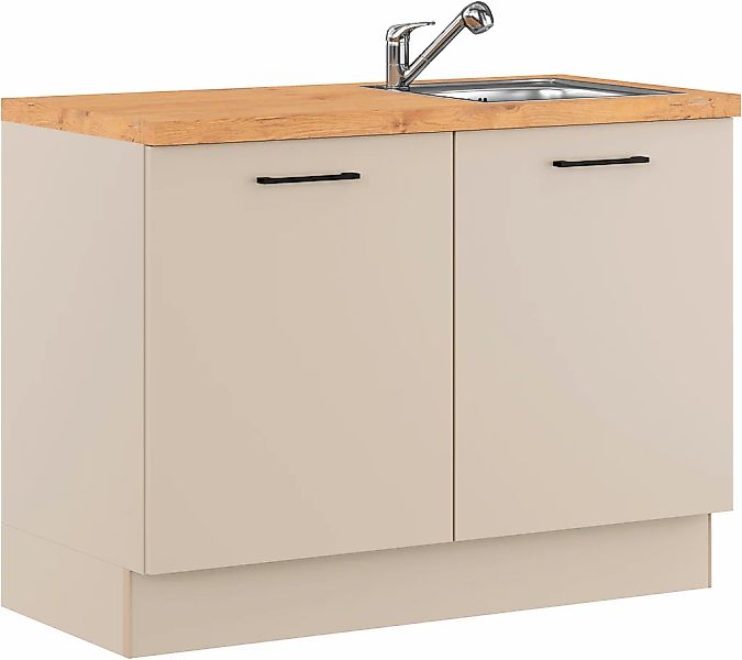 IMPULS KÜCHEN Mehrzweckschrank-Set "Warschau" Spülenschrank und Wäschekorbs günstig online kaufen