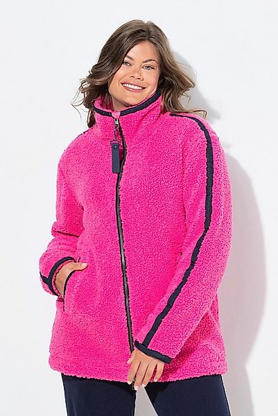 Laurasøn Sweatjacke Teddyjacke Stehkragen Langarm günstig online kaufen