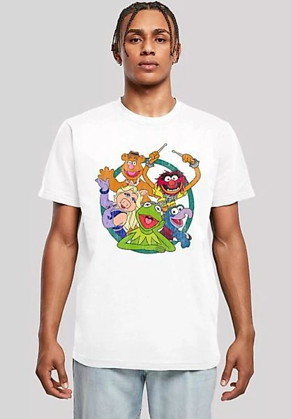 F4NT4STIC T-Shirt Disney Die Muppets Group Circle Print günstig online kaufen
