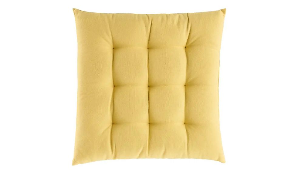 Como Green Stuhlkissen  Bella ¦ gelb ¦ Maße (cm): B: 40 H: 6 Dekokissen & D günstig online kaufen