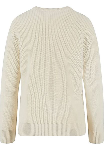 URBAN CLASSICS Fleecepullover Urban Classics Damen Ladies Rib Knit Sweater günstig online kaufen