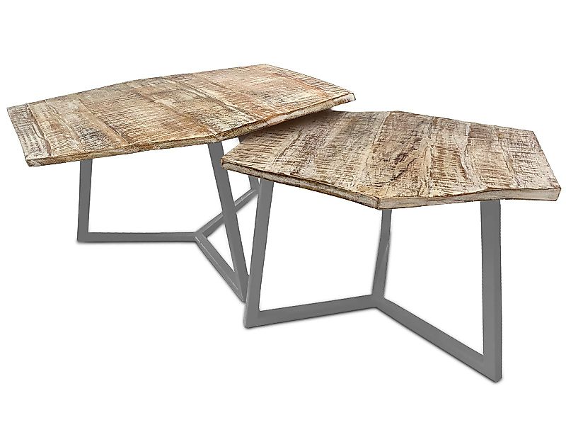 Amagohome Couchtisch Couchtisch 2er Set Beistelltisch günstig online kaufen