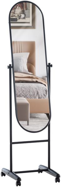 CLP Standspiegel Nane Oval, mit Laufrollen günstig online kaufen
