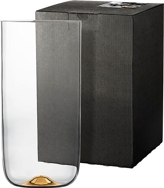 Eisch Germany Tischvase "DOT", (1 St.), mundgeblasen, Kristallglas, mit 24k günstig online kaufen