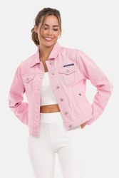 Cipo & Baxx Jeansjacke "Jeansjacke" ohne Kapuze mit stylischen auffälligen günstig online kaufen