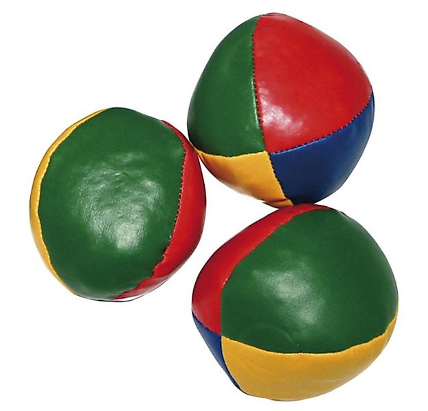 EDUPLAY Spielzeug-Gartenset Jonglierbälle aus Kunstleder, Ø ca. 5,5 cm günstig online kaufen