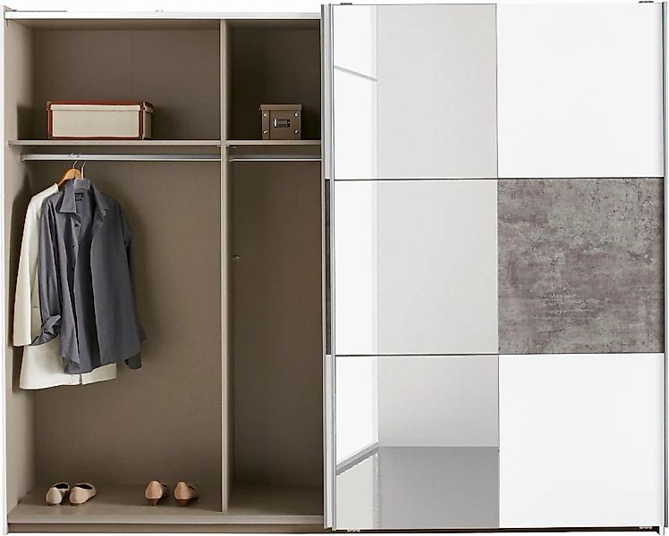 rauch Schwebetürenschrank "Prenzlau" mit Spiegel günstig online kaufen