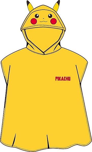 POKÉMON Kapuzenhandtuch Pokemon Poncho Strandtuch mit günstig online kaufen