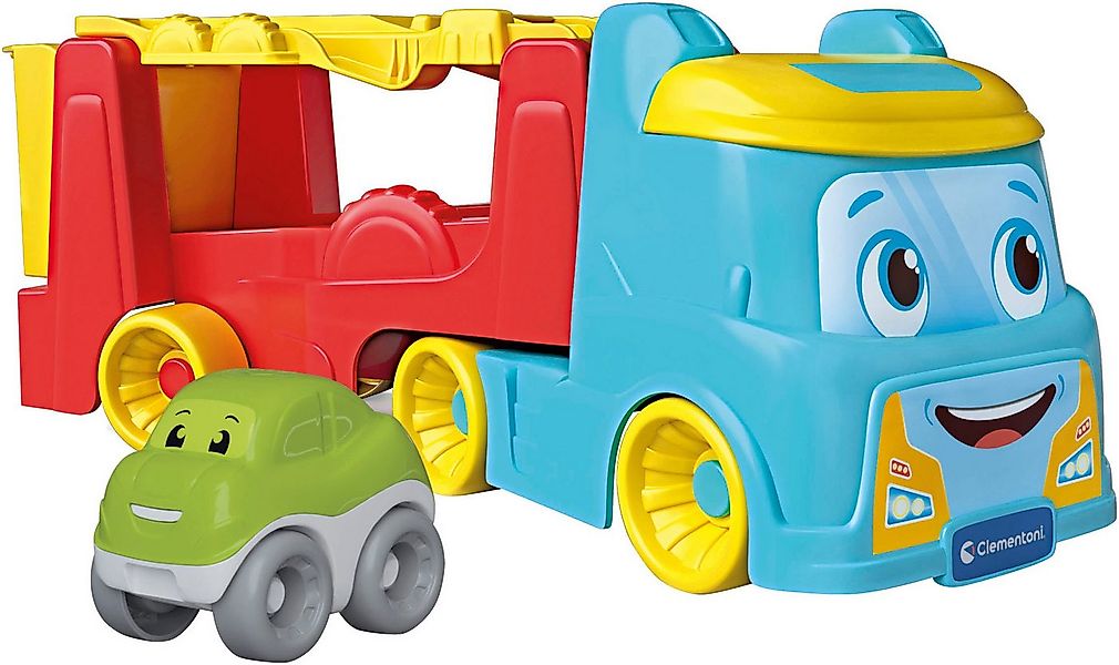 Clementoni® Lernspielzeug Baby Clementoni, Lustiger Autotransporter, Made i günstig online kaufen