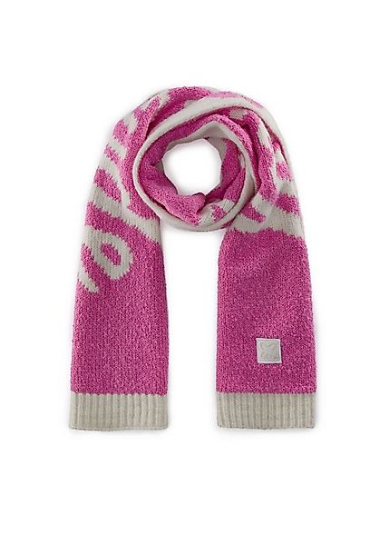 Codello Modeschal, (1-St), aus Bouclé- und Glattstrick mit Statement günstig online kaufen