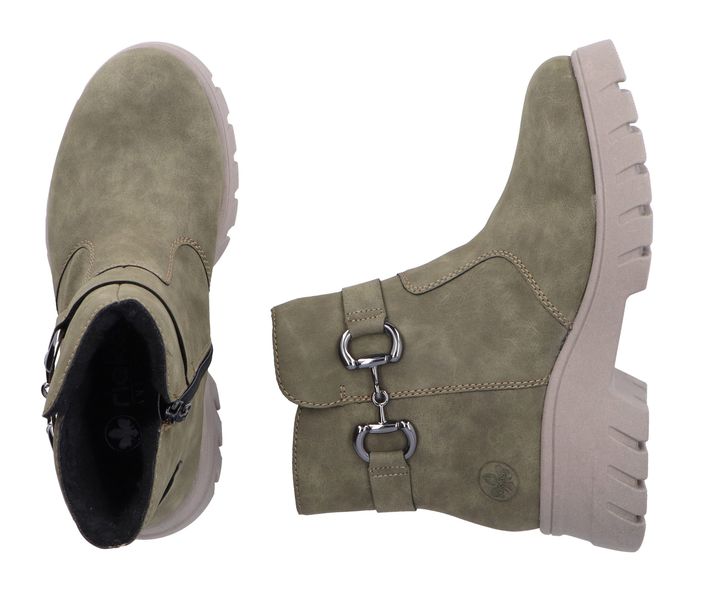 Rieker Winterstiefelette, Winterboots, Plateausohle, mit Zierschnalle günstig online kaufen
