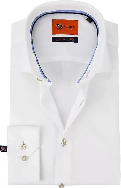 Suitable Hemd Oxford Roy Weiß - Größe 43 günstig online kaufen