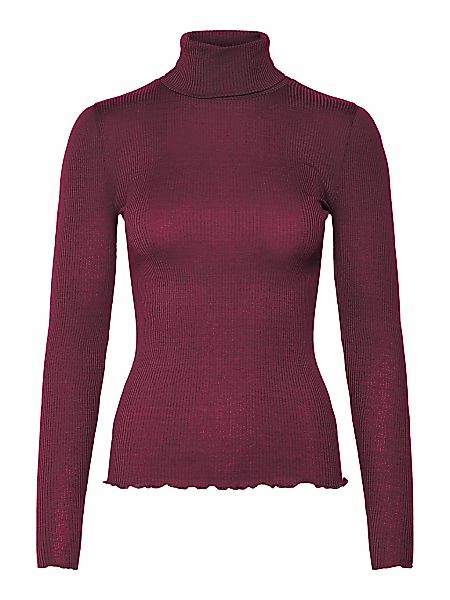 rosemunde Rollkragenshirt "Beatha silk shirt" Langarm Rolli, bequem, femini günstig online kaufen