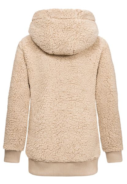 REPUBLIX Kapuzenpullover CHARLIZE Damen Teddy Sweatjacke günstig online kaufen