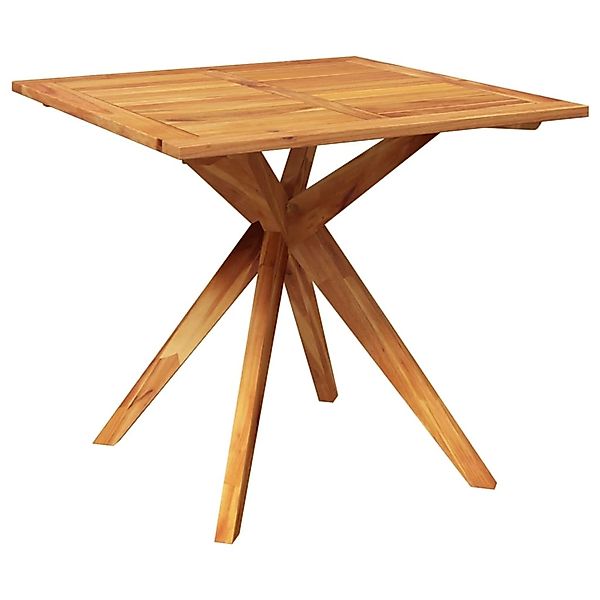 vidaXL Gartentisch 85x85x75 cm Massivholz Akazie 316256 günstig online kaufen