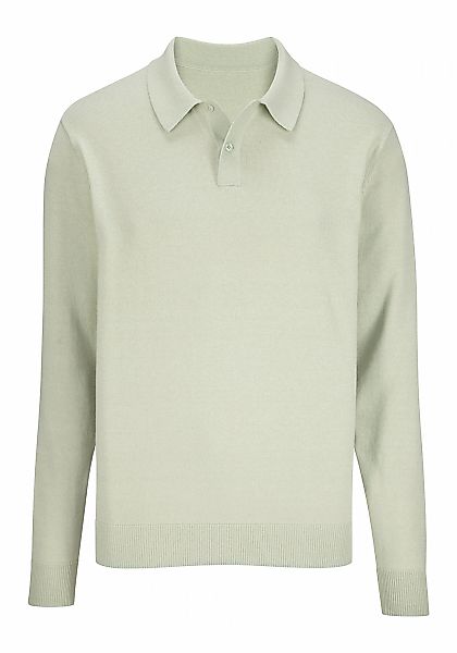 H.I.S Strickpullover mit Polokragen und kleiner Knopfleiste, pflegeleichte günstig online kaufen