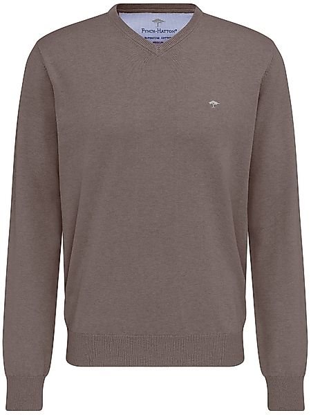 FYNCH-HATTON Strickpullover FYNCH-HATTON Pullover mit V-Kragen günstig online kaufen