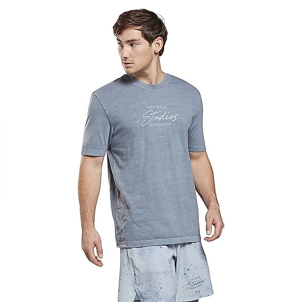 Reebok Les Mills Natural Dye Kurzärmeliges T-shirt XL Gable Grey günstig online kaufen