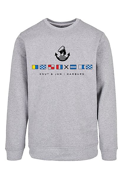 F4NT4STIC Kapuzenpullover "Herren Sweatshirt Seglerfahnen Knut & Jan Hambur günstig online kaufen
