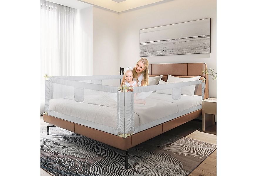 JEOBEST Bettschutzgitter Rausfallschutz Bett, Kinderbettgitter für Kinder, günstig online kaufen