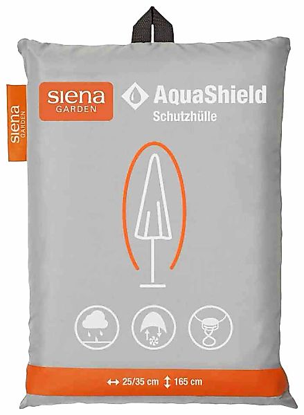 Siena Garden Sonnenschirm-Schutzhülle "AquaShield", Schirmhülle 165 cm günstig online kaufen