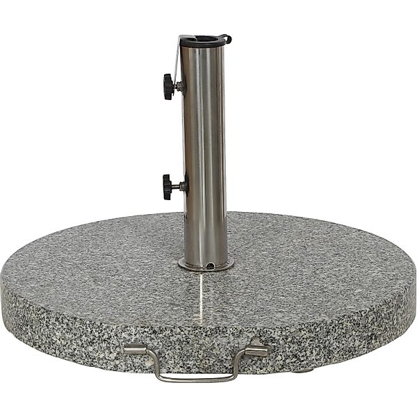 Siena Garden Granitschirmständer   ¦ grau ¦ Maße (cm): H: 6  Ø: 50 Garten > günstig online kaufen