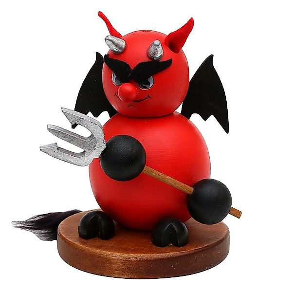 Dekohelden24 Räuchermännchen Räuchermann Holz Räucherfigur Teufel, günstig online kaufen