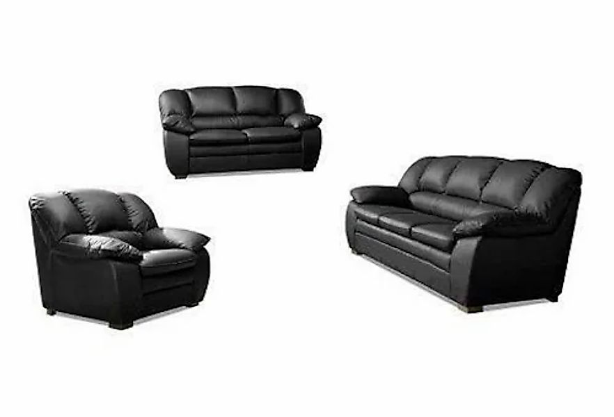 COTTA Polstergarnitur Casino, (Set, 3-tlg), Set bestehend aus: Sessel, 2-Si günstig online kaufen